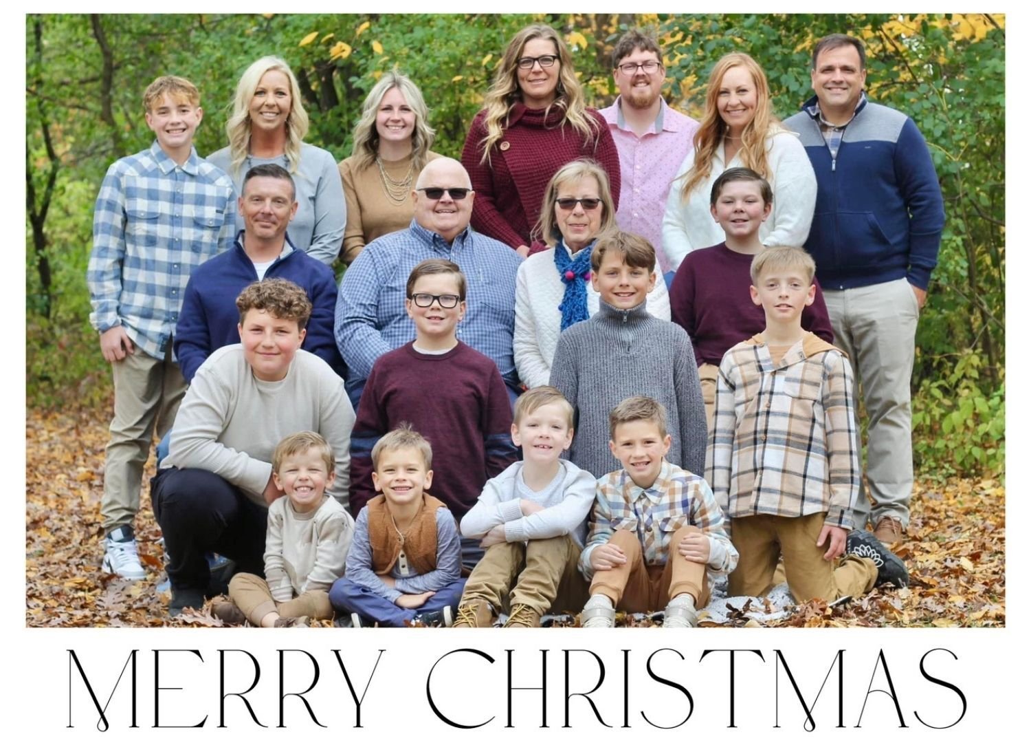 An image of the entire Isaacson family An image of the entire Isaacson family