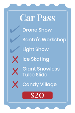 Lights & Flights car pass Lights & Flights car pass