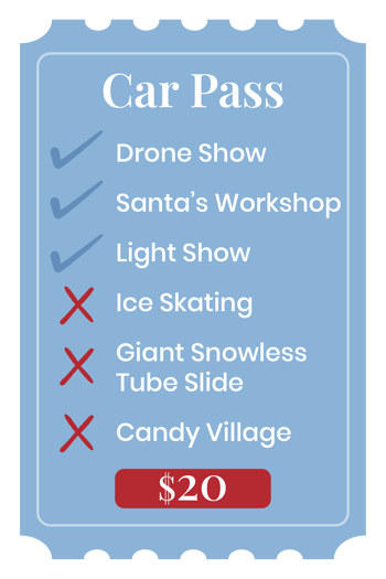 Lights & Flights car pass Lights & Flights car pass