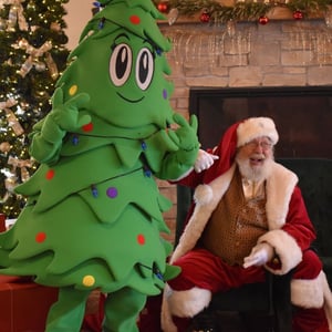 An image of Evy at Santa's Workshop